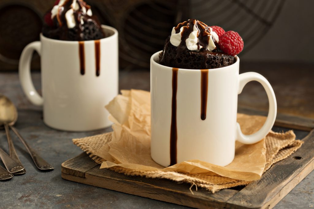 Peanut Butter Chocolate Mug Cake Recipe - Powered By Mom