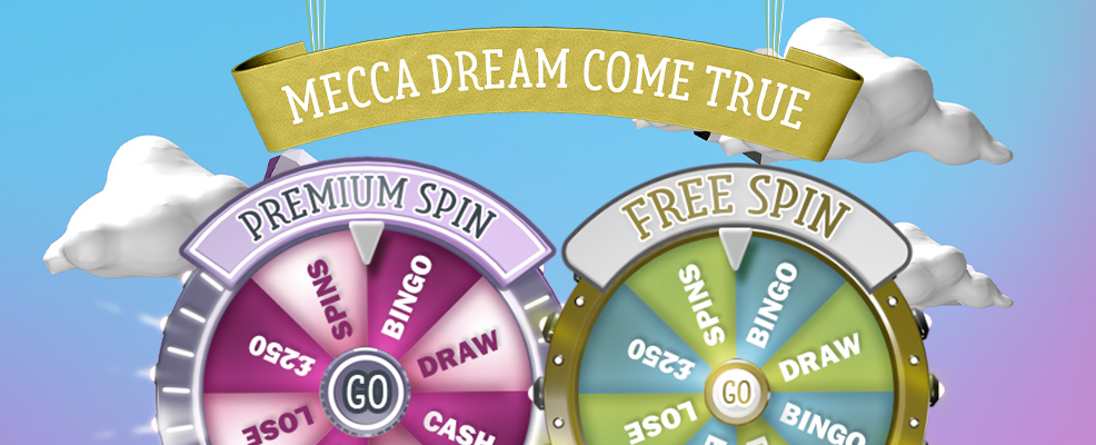 Mecca Bingo Free Spin Wheel