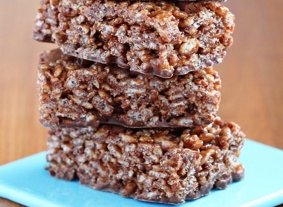 Nutella Rice Crispy Treats