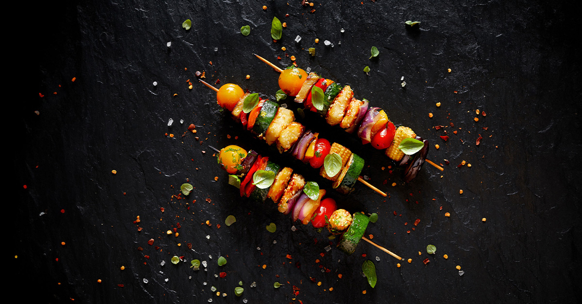 Grilled Vegetable Skewers