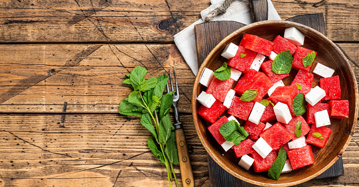 Watermelon Feta Salad