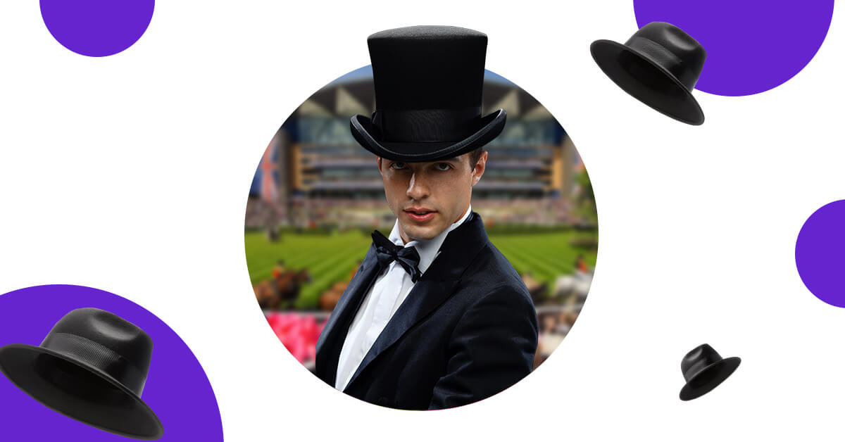 A dapper look for a gentleman attending Royal Ascot.