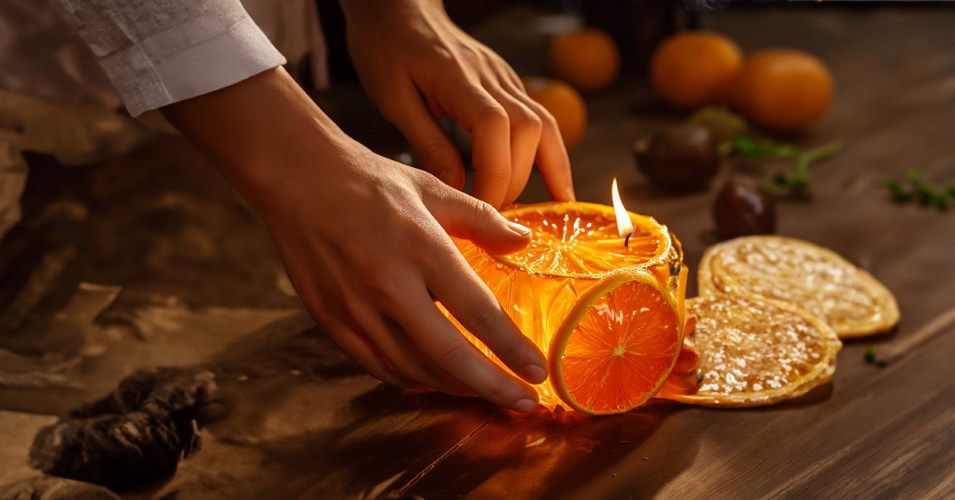 Pumpkin Candle